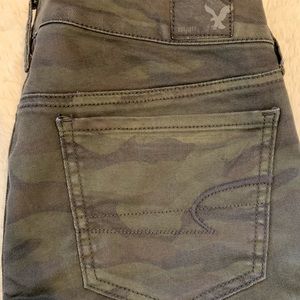 AE Camo Skinny Jeans